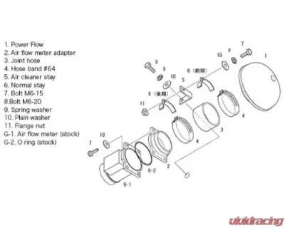 HKS SPF HCR32/HNR32 RB20DET Nissan Skyline 1989-1993 - 70019-AN104