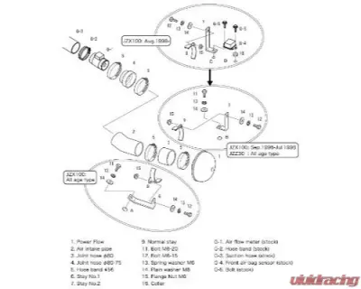 HKS SPF JZX100/JZZ30 1JZ-GTE (VVT-i) Toyota Mark II 1996-2000 - 70019-AT104