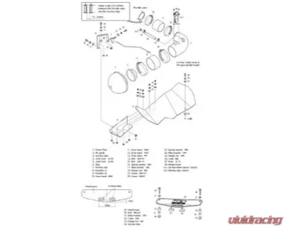 HKS RS ZF1 LEA-MF6 Honda CR-Z 2011-2016 - 70020-AH103