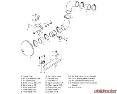 HKS RS JZX110 1JZ-GTE Toyota Mark II 2000-2004 - 70020-AT107