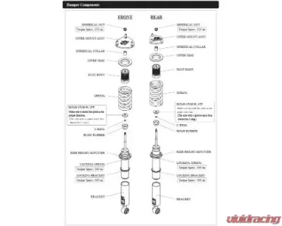 HKS HM S-Style X JZS161 Full Kit Lexus GS300 1998-2005 - 80120-AT203