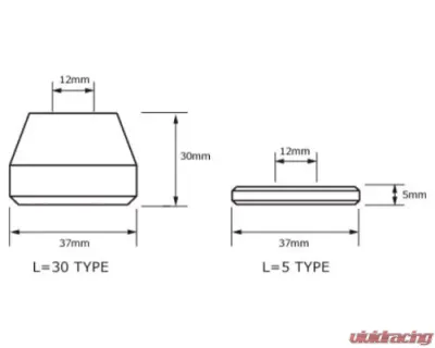 HKS Replacement Rubber Bump Stops - 82004-AK030