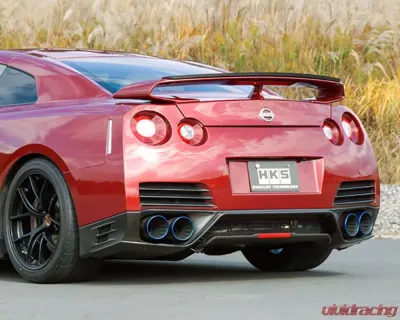 HKS Racing Muffler w/ Silencer Nissan GT-R R35 2008+ - 31008-KN002