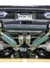 HKS Full Dual Muffler Nissan Z RZ34 VR30DDTT 2023-2024                                     - 31014-KN002 - Image 2