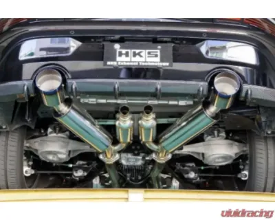 HKS Full Dual Muffler Nissan Z RZ34 VR30DDTT 2023-2024 - 31014-KN002