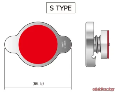 HKS S-Type Radiator Cap - 15009-AK006