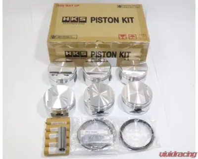 HKS 86.5 2.8L BCD Full Piston Kit Nissan Skyline GT-R RB26DETT 1989-2002 - 21004-AN023