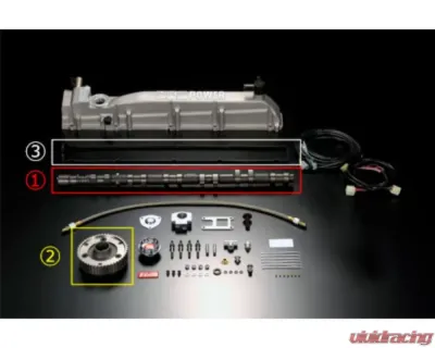HKS RB26DETT Vcam SYSTEM Unit Assy 50 Degree Range - 22999-AN005