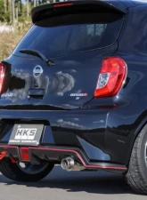 HKS Silent Hi-Power Muffler Nissan March Nismo 2013+                                     - 32016-AN016 - Image 2