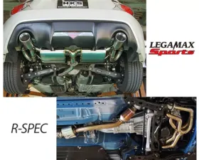 HKS Super Exhaust System (SMC R-Spec + Legamax Sports) Toyota | Subaru 2012-2016