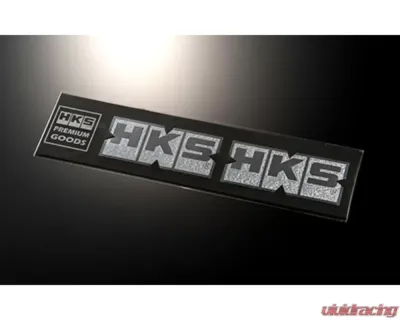 HKS Emboss Sticker - 2pcs - 51003-AK119