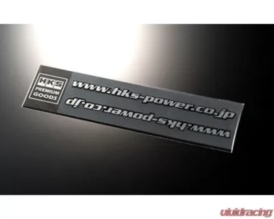 HKS Black URL Sticker - 2pcs - 51003-AK121