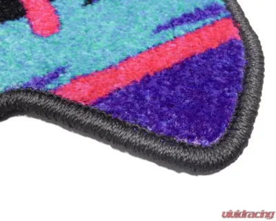 HKS 50th Floor Mat Front Set Oil Color Right Nissan Skyline GT-R BCNR33 1999-2002 - 53001-AN005