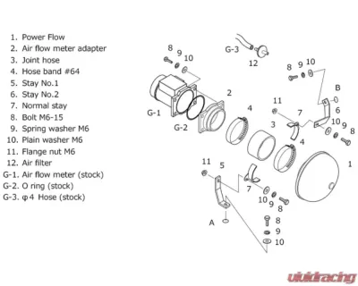 HKS Super Power Flow Intake Nissan 1995-1999 - 70019-AN108