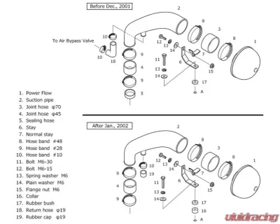 HKS Racing Suction Intake Suzuki Jimny 1998-2018 - 70020-AS103