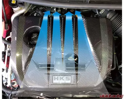 HKS DryCarbon Engine Cover Toyota GR Yaris 2020+ - 70026-AT006
