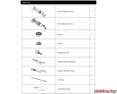 HKS HiperMax IV GT Coilover Full Kit Subaru Impreza WRX 2007-2014 - 80230-KF002