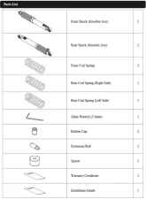 HKS HiperMax G+ Lift Up Full Strut/Spring Kit Suzuku Jimny Sierra 2018+                                     - 80270-AS004 - Image 3