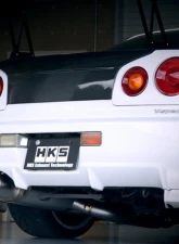 HKS Urban Matte Edition Super Turbo Muffler Nissan Skyline GT-R GF-BNR34 RB26DETT 1999-2002                                     - 31029-AN013 - Image 8