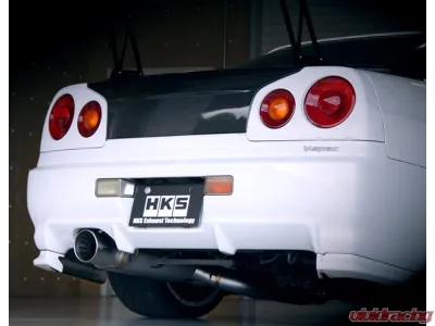 HKS Urban Matte Edition Super Turbo Muffler Nissan Skyline GT-R GF-BNR34 RB26DETT 1999-2002 - 31029-AN013