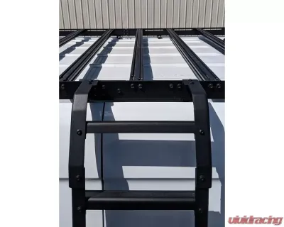 Prinsu Design Studio Black Powdercoat 144 Ladder Mercedes-Benz Sprinter Van 2014-2022 - 600-000-000-114