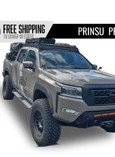Prinsu Design Studio Pro Roof Rack Cutout for 40" Lightbars Nissan Frontier 2022-2024                                     - 400-002-024-002 - Image 8