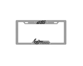 Prinsu Design Studio Gray & Black License Plate Cover