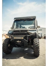 Prinsu Design Studio Blue Gloss Roof Rack w/ Cutout for 30" Light Bar Polaris Ranger Crew 4-Seat 2015-2021                                     - 700-002-000-028 - Image 10