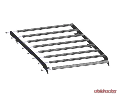 Prinsu Design Studio Red Gloss Roof Rack Honda Talon 4-Seat 2019-2021 - 700-005-000-015