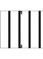 Prinsu Design Studio Roof Rack Standard Red Texture Polaris Pro XP 4 Seater 2020-2022                                     - 700-009-000-033 - Image 5