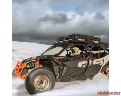 Prinsu Design Studio Roof Rack Standard Red Gloss Can Am Maverick X3 4 Seater 2019 - 700-005-000-035