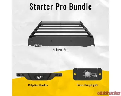 Prinsu Design Studio Starter Pro Rack Bundle Toyota Tundra 2022-2024 - 800-000-031-081