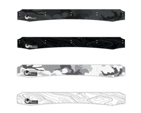 Prinsu Design Studio Wind Deflector Decal White Camo 3rd Gen Toyota Tundra 2022+