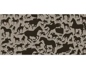 Under The Sun Inserts Galloping Horses Grill Inserts Jeep Gladiator JT | Wrangler JL 2018+