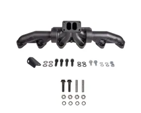 ATS Diesel Performance Pulse Flow Exhaust Manifold Kit 3-Pc T3 With Turbo Flange Hardware Cummins 5.9L 1994-1998