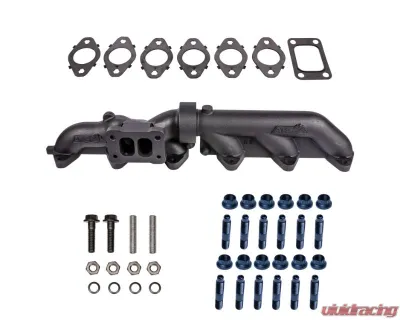 ATS Diesel Performance Pulse Flow Exhaust Manifold Kit  2-Pc T3 With Gaskets Premium Hardware ATS Cummins 5.9L 2003-2007 - 204-950-2272