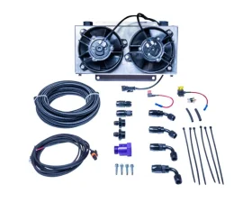 ATS Diesel Performance ATS Universal Transmission Cooler Kit 19 Row w/ Dual Fan 3/8 Inch Lines