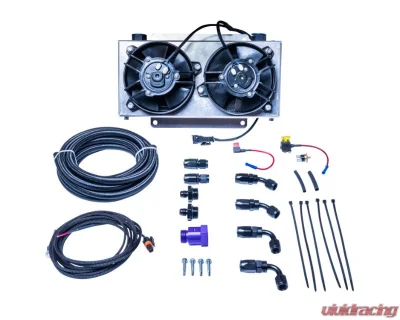 ATS Diesel Performance ATS Universal Transmission Cooler Kit 19 Row w/ Dual Fan 3/8 Inch Lines - 310-903-3000