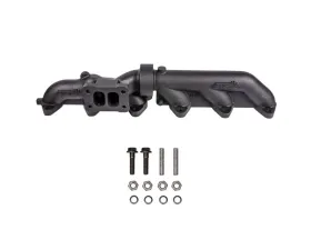 ATS Pulse Flow Exhaust Manifold Kit 2-Pc T3 w/ Turbo Flange Hardware Dodge 5.9L Cummins 2003-2007