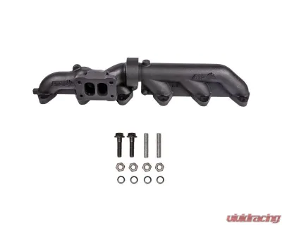 ATS Pulse Flow Exhaust Manifold Kit 2-Pc T3 w/ Turbo Flange Hardware Dodge 5.9L Cummins 2003-2007 - 204-910-2272