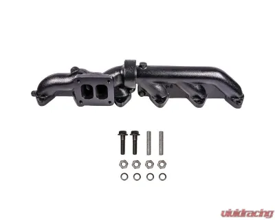 ATS Pulse Flow Exhaust Manifold Kit 2-Pc T4 w/ Turbo Flange Hardware Dodge 5.9L Cummins 2003-2007 - 204-911-2272