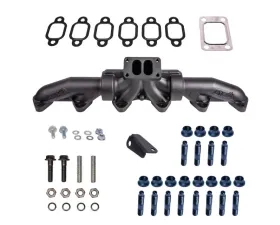 ATS Pulse Flow Exhaust Manifold Kit 3-Pc T3 w/ Gaskets Premium Hardware Dodge 5.9L Cummins 1994-1998