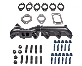 ATS Pulse Flow Exhaust Manifold Kit 2-Pc Holset With Multi Layer Gaskets Premium Hardware Dodge 6.7L Cummins 2007-2018