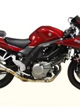 Competition Werkes Full Black GP Slip-On Exhaust Suzuki SV650 2003-2009                                     - WS1002-BV - Image 3