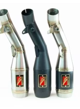Competition Werkes Full Black GP Slip-On Exhaust Suzuki GSX-R1000 2009-2011                                     - WS1006R-BV - Image 3