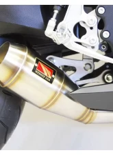 Competition Werkes Full Black GP Slip-On Exhaust Suzuki GSX-R1000 2009-2011                                     - WS1006R-BV - Image 2