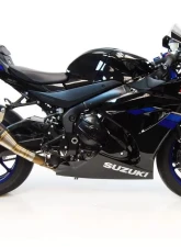 Competition Werkes Black Center GP Slip-On Exhaust Suzuki GSX-R1000 2017+                                     - WS1007-BC - Image 4