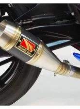 Competition Werkes Full Black GP Slip-On Exhaust Suzuki GSX-S750 2017+                                     - WS759-BV - Image 2