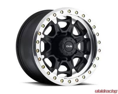 DV8  Offroad 882 Beadlock Wheel 17x8.5 Blank -12mm Matte Black - 882B-7850012L