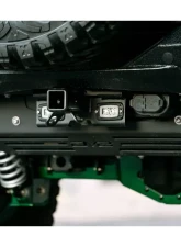 DV8 Off-Road Bolt On Hitch with Cube Lights for Jeep Wrangler JK | JL 2007-2022                                     - AHJP-01 - Image 2
